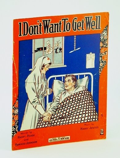 I Don't Want To Get Well: Sheet Music for Voice …