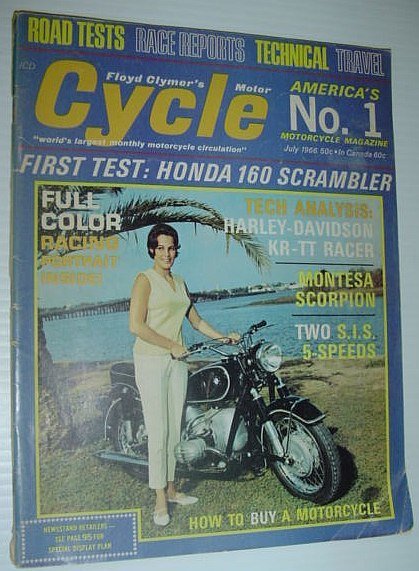 Cycle Magazine, July 1966 - America's Number One Motorcycle Magazine