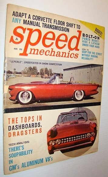 Speed Mechanics Magazine, August, 1961 - Number 50