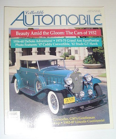 Collectible Automobile Magazine, October 1996