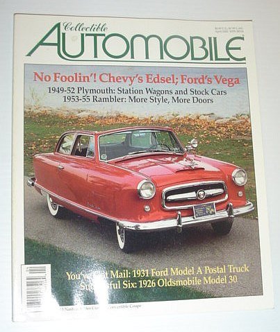 Collectible Automobile Magazine: April 2000