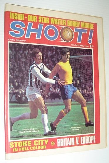 SHOOT! Soccer/Football Magazine, 25 October 1969 *STOKE CITY IN FULL …