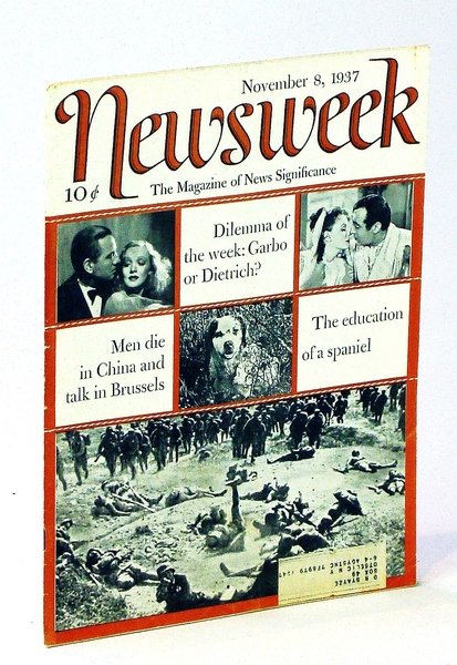 Newsweek Magazine, November 8, 1937