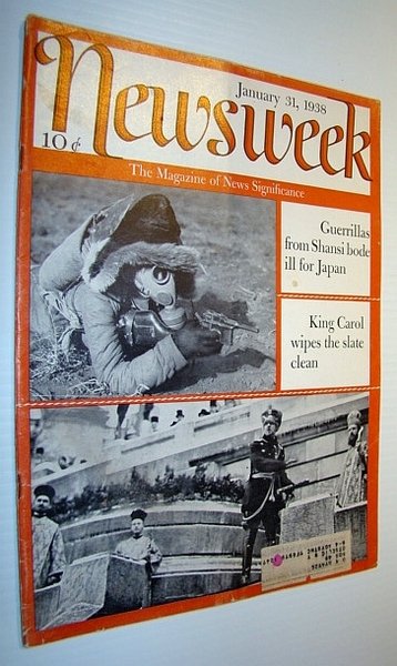 Newsweek Magazine, January 31, 1938