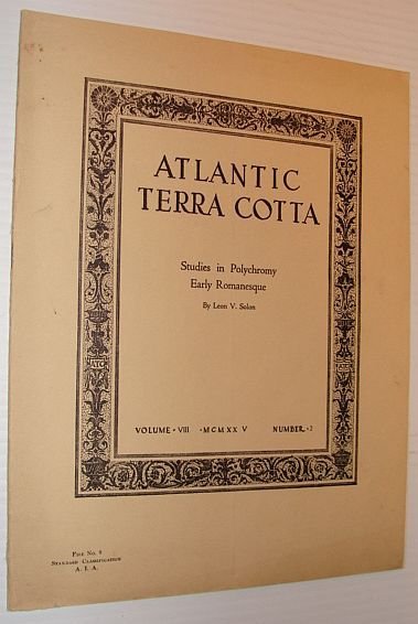 Atlantic Terra Cotta: Volume 8, Number 2, November 1925