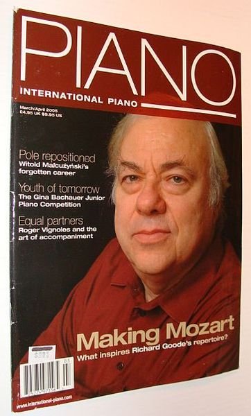 International Piano Magazine, March/April 2005, Richard Goode Cover Photo
