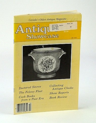 Antique Showcase Magazine, October (Oct.) 1984 - Old Cook Books …