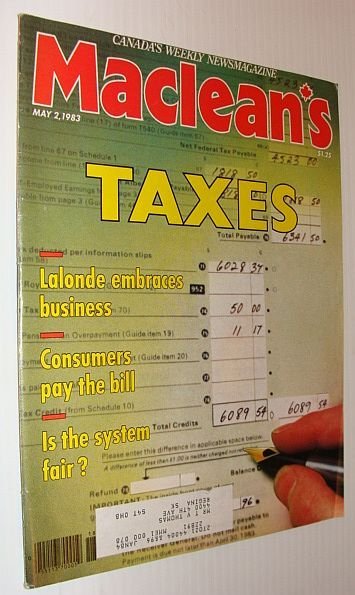 Maclean's Magazine, 2 May 1983 - Alvin Toffler