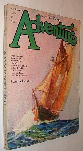 Adventure Magazine, February 28th, 1925