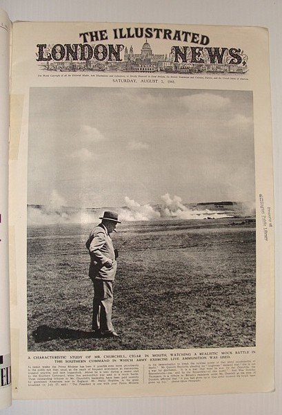 The Illustrated London News, August 2, 1941 *Cover Photo of …