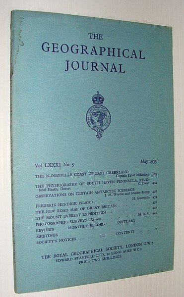 The Geographical Journal, May 1933
