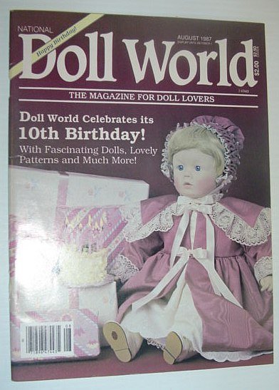 National Doll World, August 1987 *FOLK DOLLS*