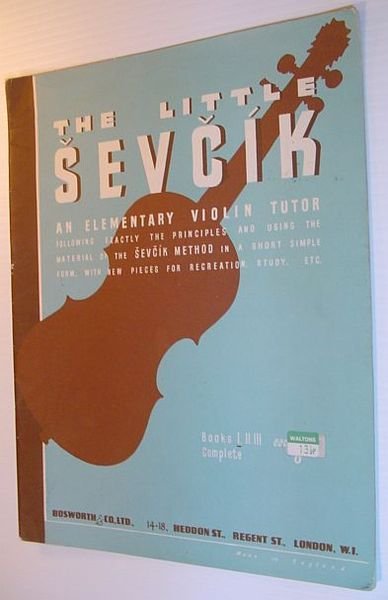 The Little Sevcik: An Elementary Violin Tutor