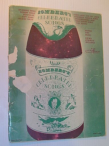 (Sigmund) Romberg's Celebrated Songs - Sheet Music