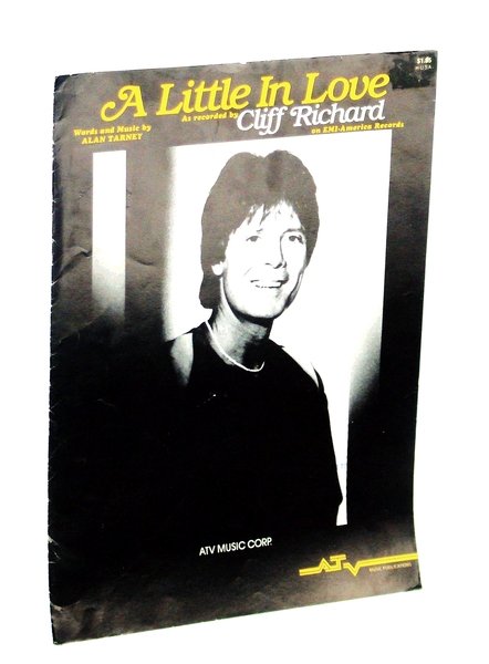 A Little in Love - Recorded By Cliff Richard: Sheet …