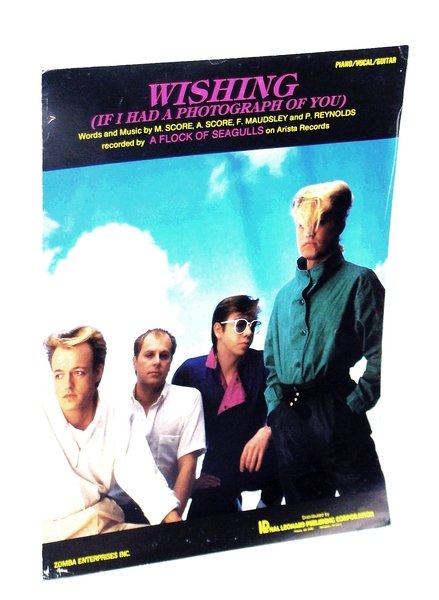 Wishing - Recorded By A Flock of Seagulls: Sheet Music …