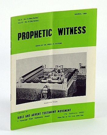 Prophetic Witness (Magazine), March (Mar.) 1969, Vol 5 No. 3 …