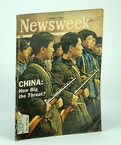 Newsweek Magazine, August 7, 1966 - China Threat / Missing …