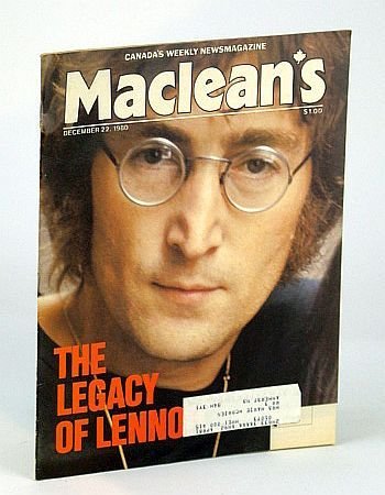 Maclean's - Canada's Weekly Newsmagazine, December (Dec.) 22, 1980 - …