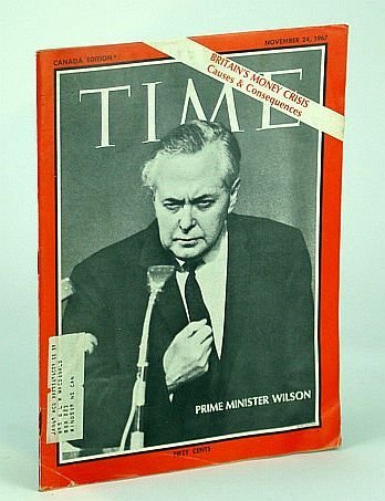 Time Magazine - Canadian Edition, November (Nov.) 24, 1967 - …