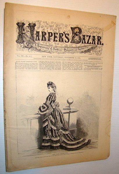 Harper's Bazar (Bazaar), November 12, 1870 - A Repository of …