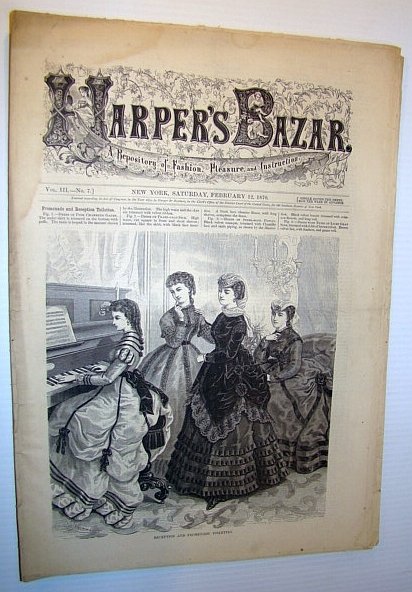 Harper's Bazar (Bazaar), February 12, 1870 - A Repository of …