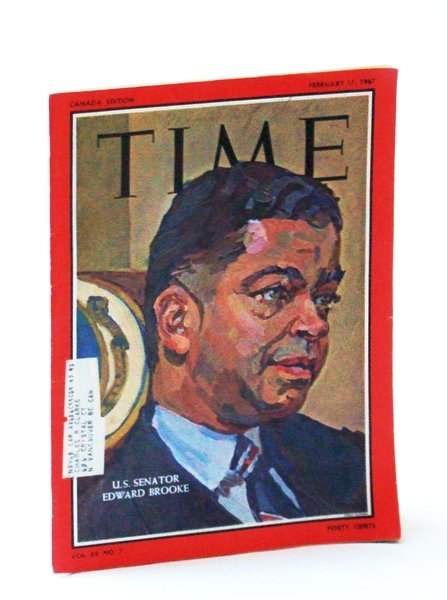 Time Magazine, February 17, 1967 - Senator Edward Brooke Cover