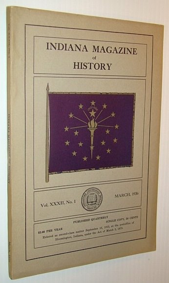 Indiana Magazine of History, March 1936