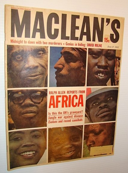 Maclean's - Canada's National Magazine, June 17, 1961 - Artist …