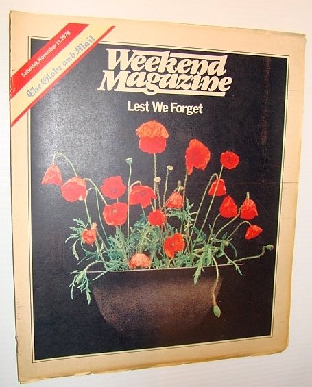 Weekend Magazine, November 11 1978 (Canadian Newspaper Supplement)