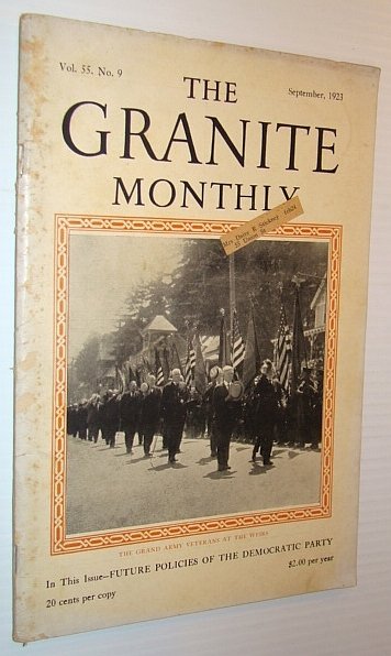 The Granite Monthly - A New Hampshire Magazine, September 1923