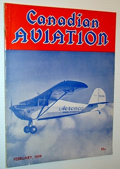 Canadian Aviation Magazine, February 1939