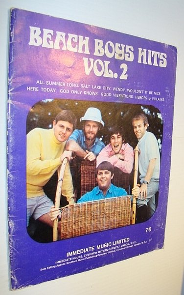 Beach Boys Hits Vol. 2 (Two) - Sheet Music for …