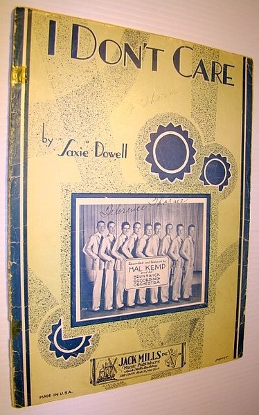 I Don't Care - Sheet Music for Piano and Voice …