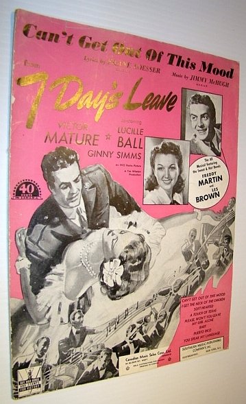 Can't Get Out of This Mood - Sheet Music for …