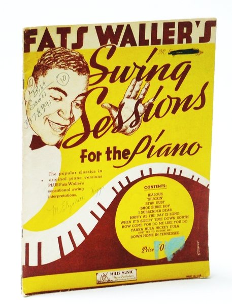 Fats Waller's Swing Sessions for the Piano: Piano Sheet Music