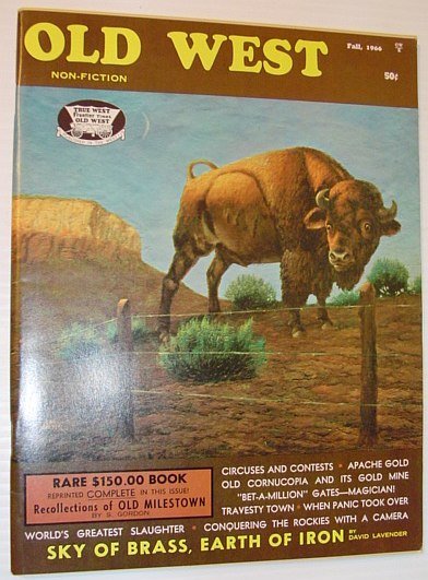 Old West Magazine - Fall, 1966