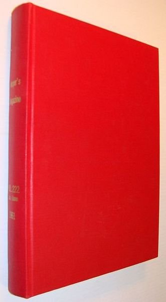 Harpers Magazine Bound Issues: January 1961 Through June 1961