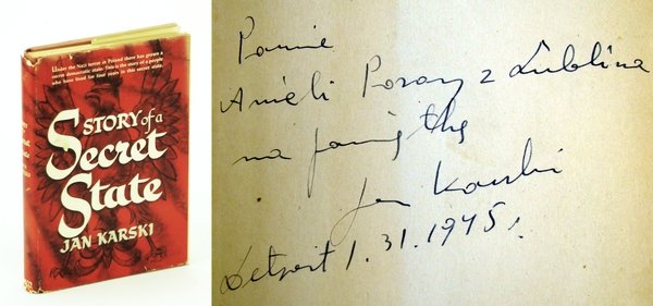 Story of a Secret State [Including Early Warsaw Ghetto Eyewitness …