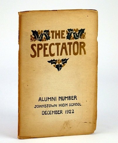 The Spectator, December, 1922 - Publication of Johnstown High School, …