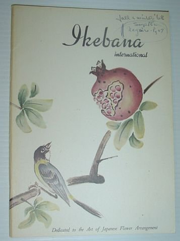 Ikebana International, Issue No. 24, Fall-Winter 1968