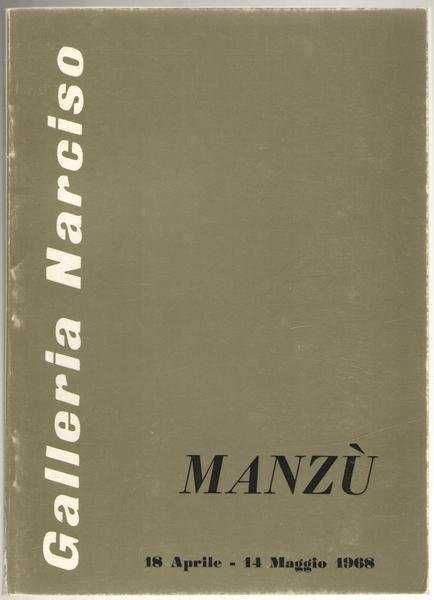 Manzù 18 aaprile – 14 maggio 1968.