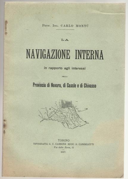La navigazione interna in rapporto agli interesse della Provincia di …