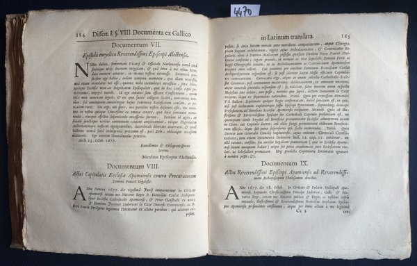 GALLIA VINDICATA, IN QUA TESTIMONIIS, EXEMPLISQUE GALLICANAE PRAESERTIM ECCLESIAE, QUAE …