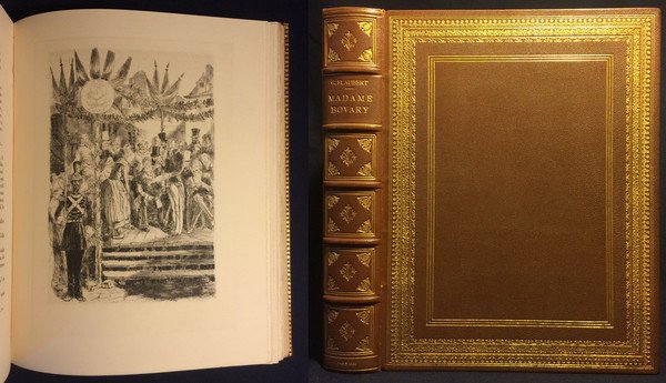 Madame Bovary. Moeurs de Province. Eaux-fortes de Ch. Huard.