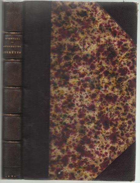 ANECDOTES SECRETES DU REGNE DE LOUIS XV. Portefeuille d'un Petit-Maitre. …