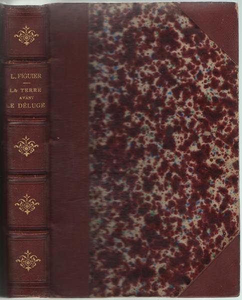 LA TERRE AVANT LE DÉLUGE PARLOUIS FIGUIER ouvrage contenant 26 …