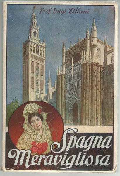 Spagna meravigliosa nella storia, nell'arte e nella vita. Documenti sulla italianità di Colombo. 540 pagine, 50 illustrazioni, cartina del viaggio, mappamondo del 1500 coi primi rilievi dell'America. Seconda edizione di Fascino di Spagna riveduta ed ampliata.