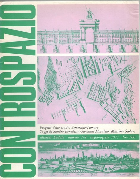 CONTROSPAZIO Mensile di Architettura e Urbanistica. Anno III n. 7-8.