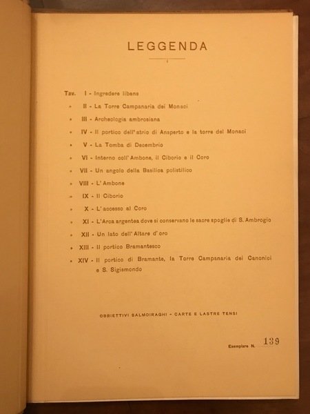 La Basilica di S. Ambrogio Milano.